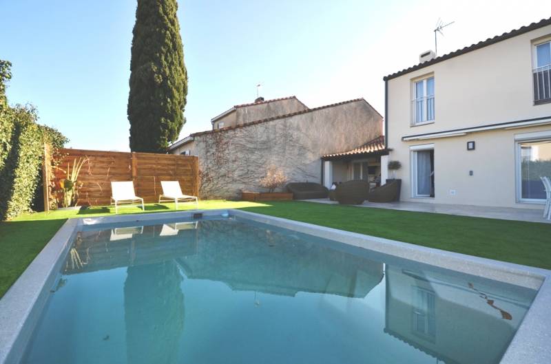 Maison T4 vendu à Lattes avec piscine ImmoMAPI