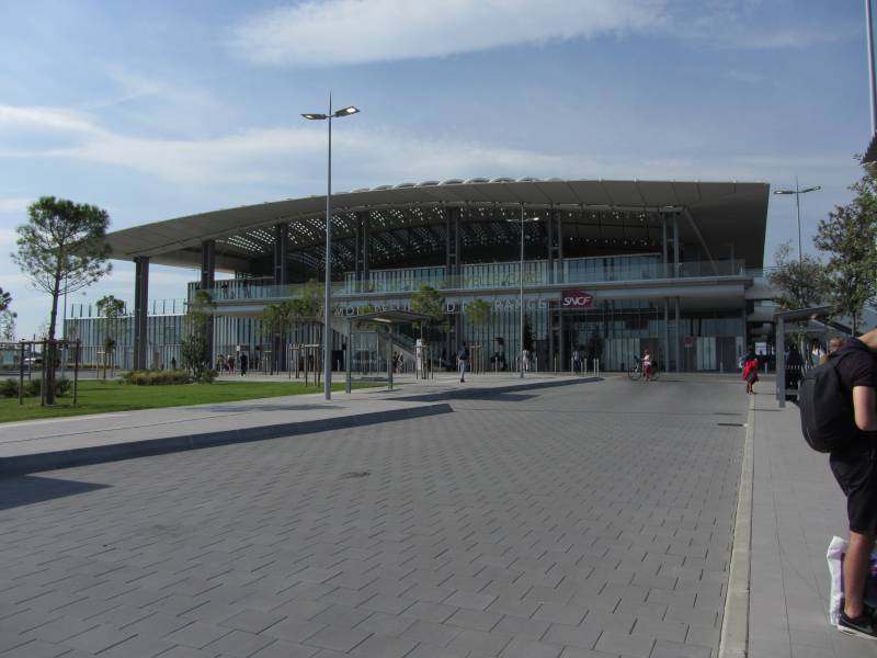 Gare Montpellier sud de France ImmoMAPI agence immobilière estimation gratuite