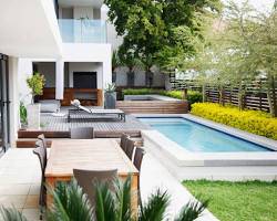 Maison moderne avec piscine pour estimation immobilière à Lattes avec ImmoMAPI